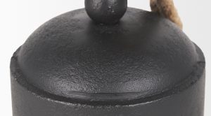 Quincy Black Decorative Bell Medium