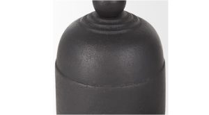 Quincy Black Decorative Bell Medium