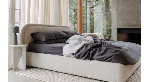 COLIN KING BED- BEIGE (2)