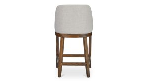 Edward Counter Stool Performance Fabric-Heather Beige