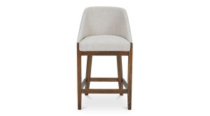 Edward Counter Stool Performance Fabric-Heather Beige