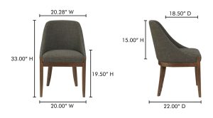 Edward Dining Chair-Heather Green