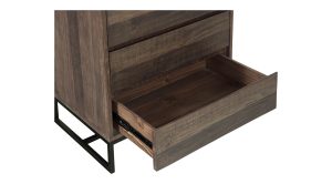 Elena 3 Drawer Nightstand