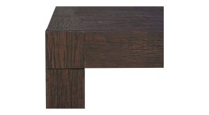 Evander Dining Table-Rustic Brown