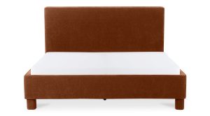 ICHIGO QUEEN BED- DEEP ORANGE (13)