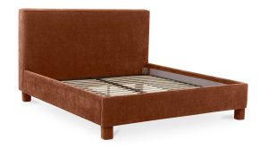 ICHIGO QUEEN BED- DEEP ORANGE (5)