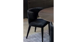 Jennaya Dining Chair-Black