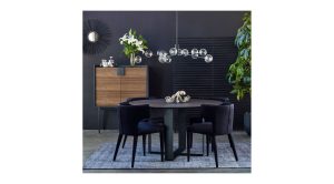 Jennaya Dining Chair-Black