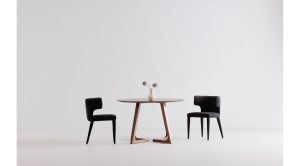 Jennaya Dining Chair-Black