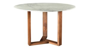 Jinxx Round Dining Table-White (6)