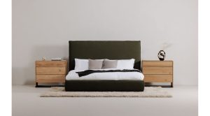 LUZON KING BED TALL HEADBOARD- DEEP FOREST (2)