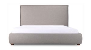 LUZON KING BED TALL HEADBOARD- GREYSTONE