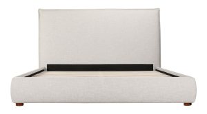 LUZON KING BED TALL HEADBOARD- LIGHT GREY