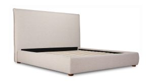 LUZON QUEEN BED TALL HEADBOARD WHEAT