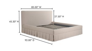 MAREN KING BED- BEIGE (6)