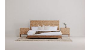 MISAKI QUEEN BED- NATURAL (2)