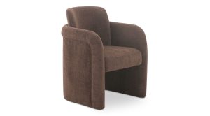 Mesto Dining Chair-Dark Brown