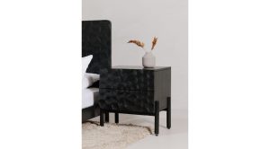 Misaki Nightstand- Black