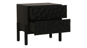 Misaki Nightstand- Black