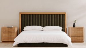 NINA KING BED- FOREST GREEN (1)