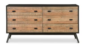 NOVA 6 DRAWER DRESSER