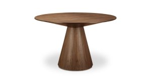 Otago Round Dining Table-Brown (6)