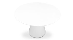 Otago Round Dining Table-White (2)