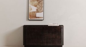 POVERA 6 DRAWER DRESSER-BLACK