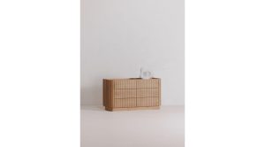 POVERA 6 DRAWER DRESSER-OAK