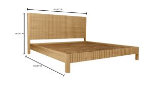 POVERA BED KING- OAK (1)