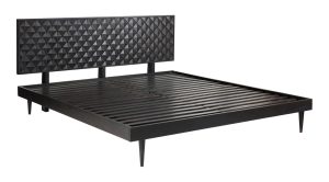 Pablo Queen Bed- Black (8)