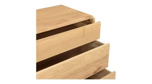 Quinton 3 Drawer Nightstand Natural Oak (10)