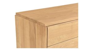 Quinton 3 Drawer Nightstand Natural Oak (11)