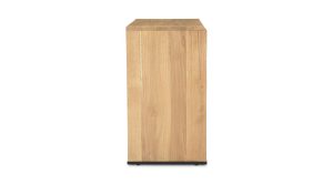 Quinton 3 Drawer Nightstand Natural Oak (9)