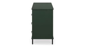 Reagan 6 Drawer Dresser-Deep Green