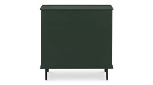 Reagan 3 Drawer Nightstand- Deep Green (3)