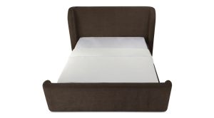 SOPHIA KING BED- BROWN