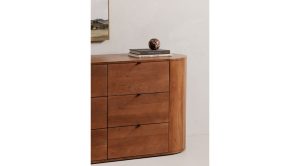 THEO 6 DRAWER DRESSER-BROWN