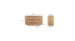 THEO 6 DRAWER DRESSER-NATURAL (8)