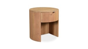 Theo One Drawer Nightstand- Natural