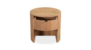 Theo One Drawer Nightstand- Natural