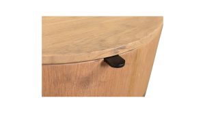 Theo One Drawer Nightstand- Natural