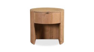 Theo One Drawer Nightstand- Natural