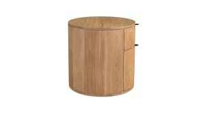 Theo Two Drawer Nightstand- Natural (5)