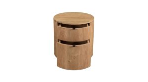 Theo Two Drawer Nightstand- Natural (7)