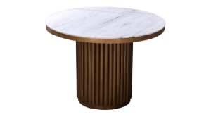 Tower Dining Table-White