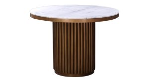 Tower Dining Table-White