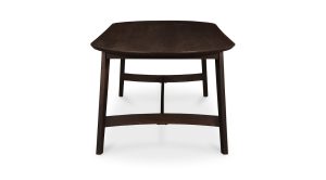 Trie Dining Table Large-Dark Brown