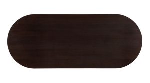 Trie Dining Table Large-Dark Brown