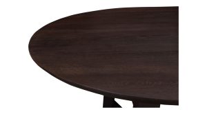 Trie Dining Table Large-Dark Brown